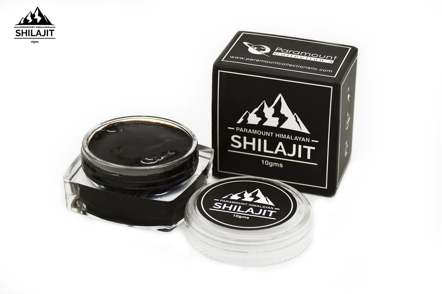 Paramount Himalayan Shilajit, Natural Source of Fulvic Acid - (10grams/Pack)