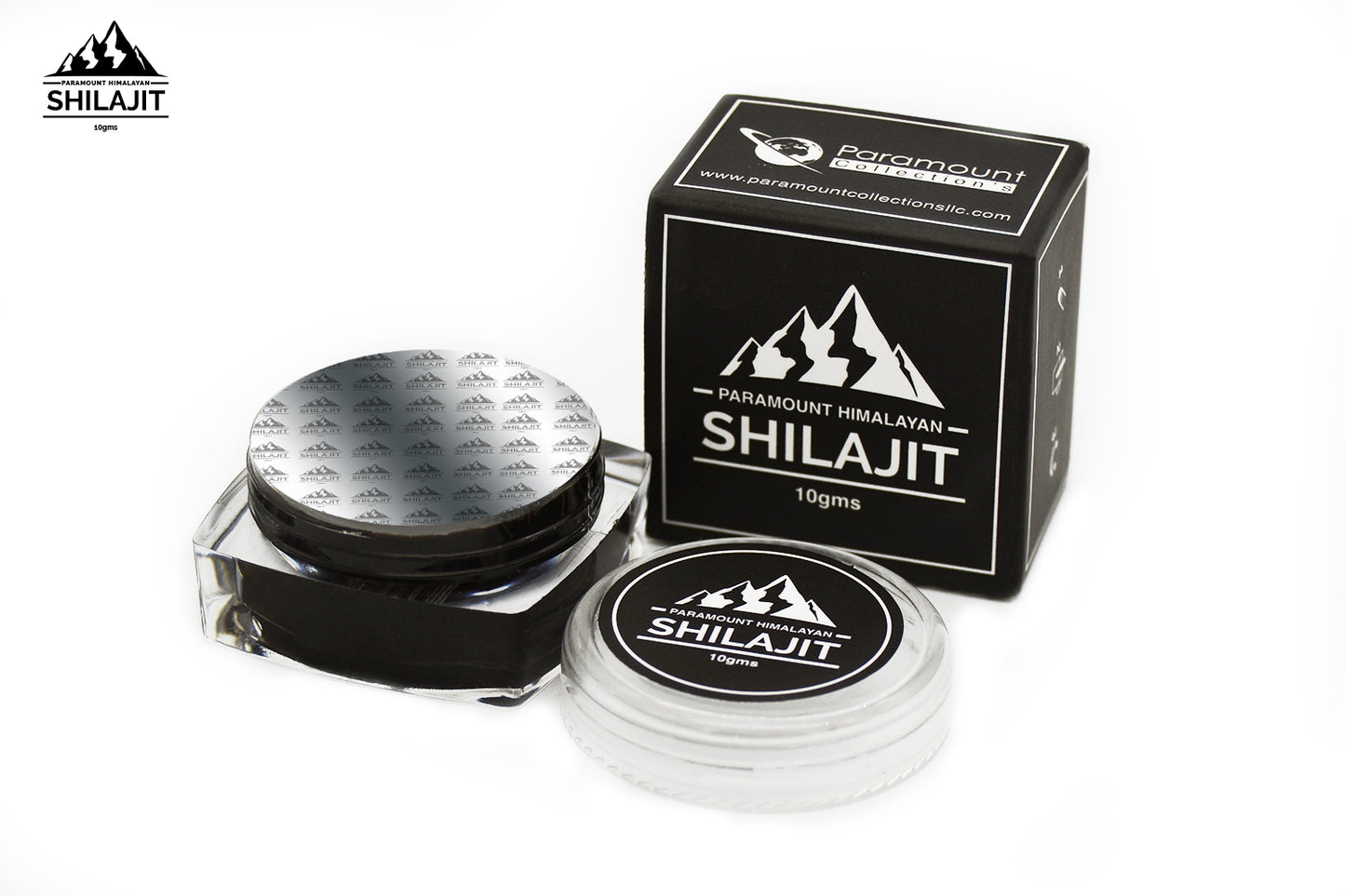 Paramount Himalayan Shilajit, Natural Source of Fulvic Acid - (10grams/Pack)