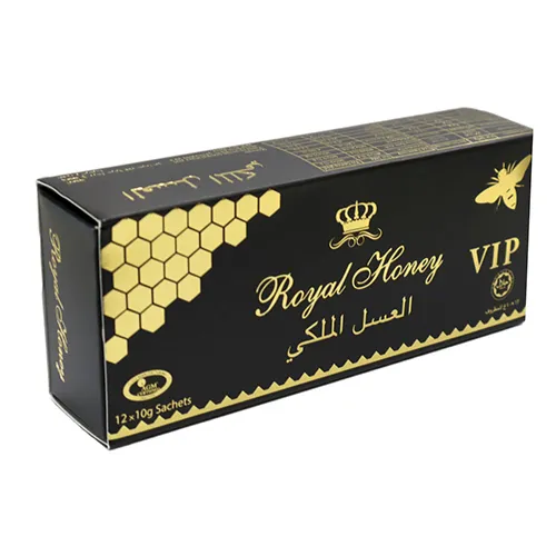 Royal Organic Honey For Men with Royal Jelly Bee Pollen & 100% Pure Mixed Herbals