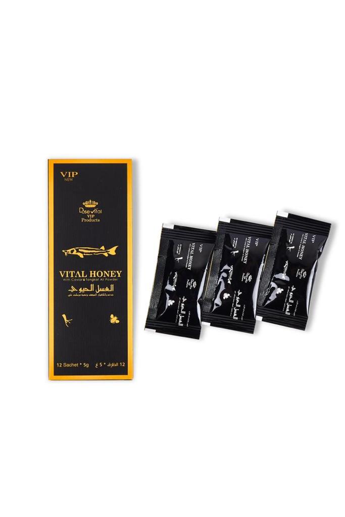 Vital Organic Honey with caviar & Tongkal Ali Powder For Men