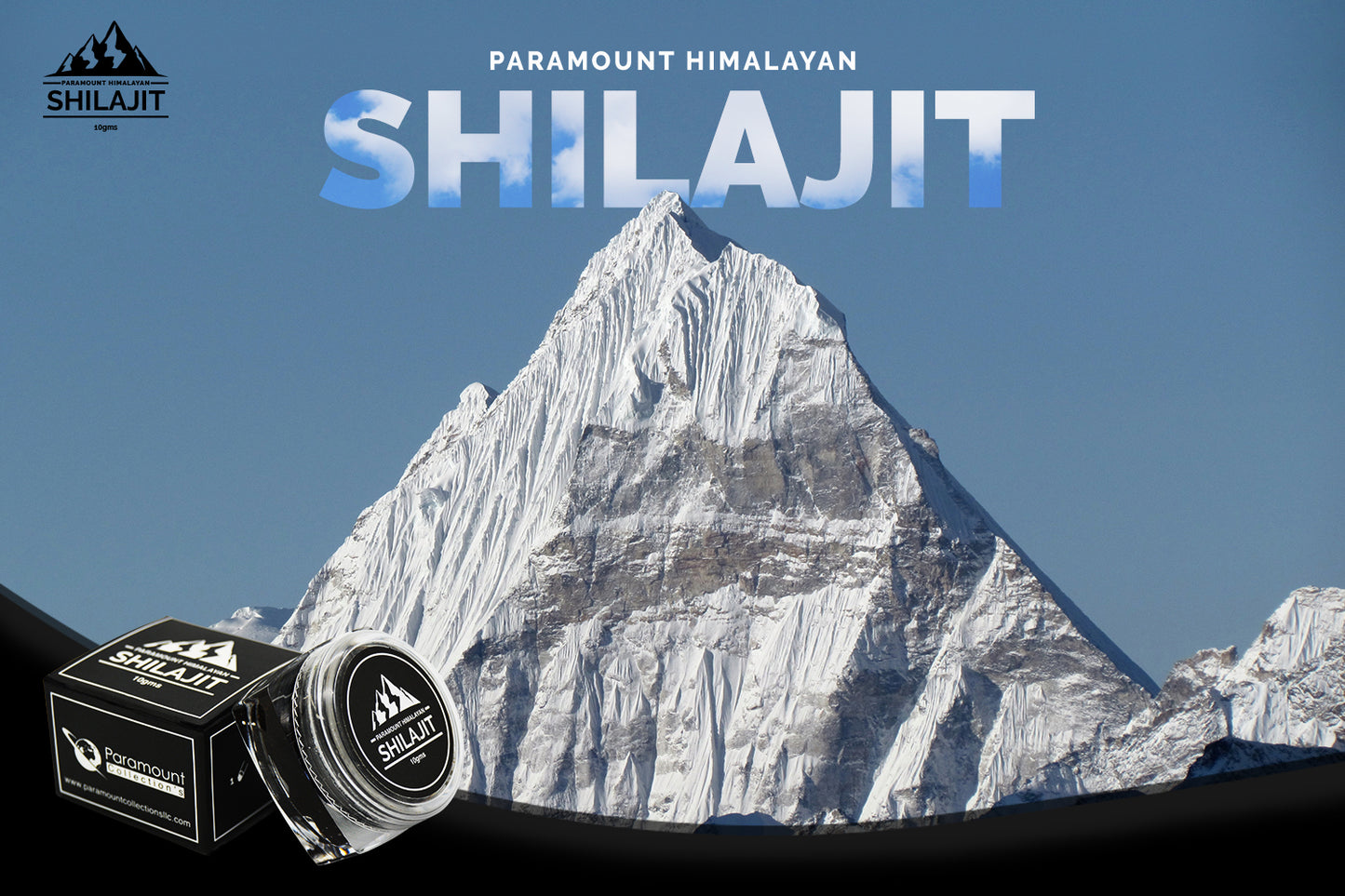 Paramount Himalayan Shilajit, Natural Source of Fulvic Acid - (10grams/Pack)